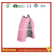 Plastic High Quality Pink Mini Stapler